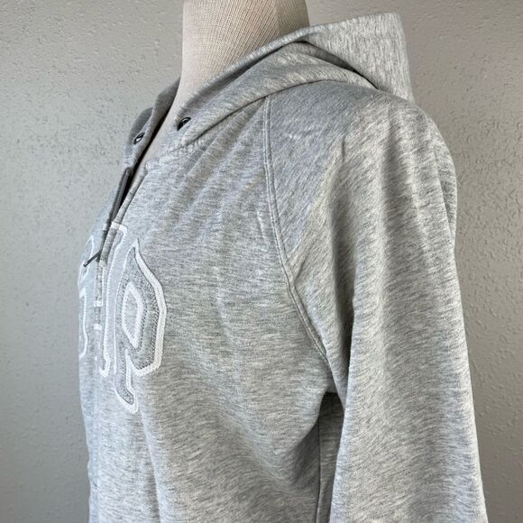 GAP Gray Full Zip Jacket Size L - Picture 4 of 7